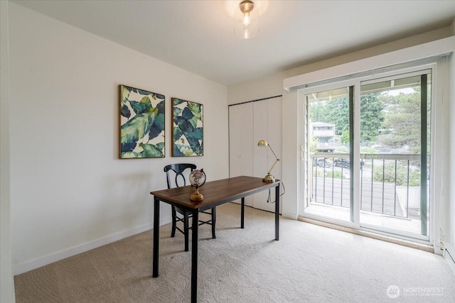 22703 Lakeview Dr Unit E5, Mountlake Terrace, WA 98043 - carpeted office space with baseboards