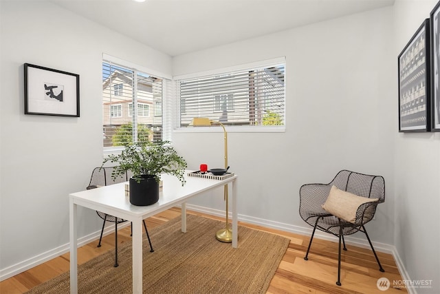 6042B 41st Ave SW, Seattle, WA 98136 - office space with light wood-style floors