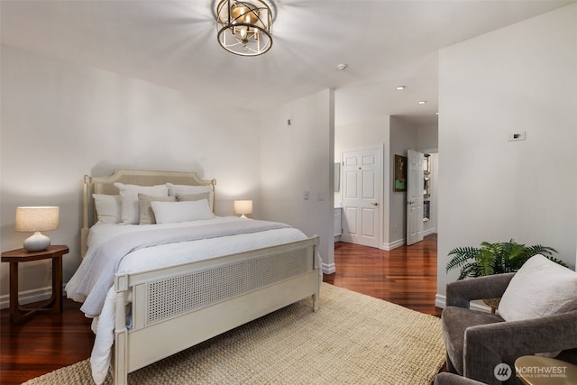 10909 Avondale Rd NE Unit L145, Redmond, WA 98052 - bedroom with wood finished floors and recessed lighting