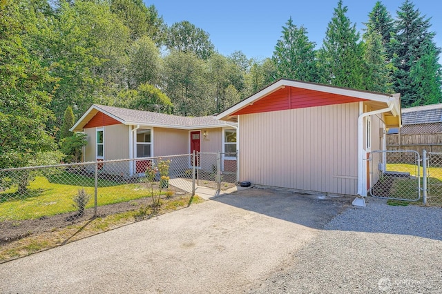 10985 SE 225th St, Kent, WA 98031 - view of front of property with a gate
