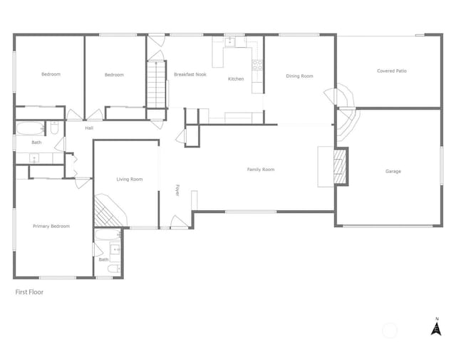 386 Mocliff Rd, Ephrata, WA 98823 - view of floor plan / room layout