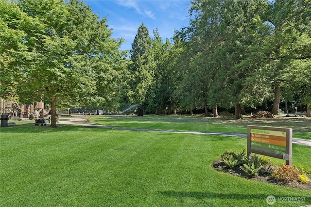 28091/2 Mount Rainier Dr S Unit 3, Seattle, WA 98144 - surrounding community with a lawn