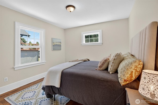 2318 F St, Bellingham, WA 98225 - bedroom with multiple windows and wood finished floors