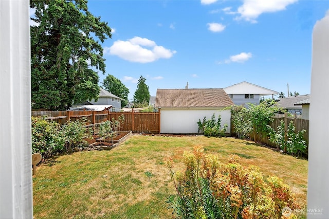 2318 F St, Bellingham, WA 98225 - fenced backyard with a garden