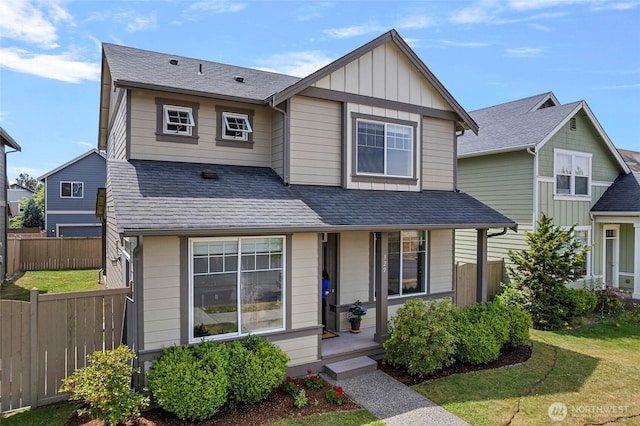 329 Holland Ave, Bellingham, WA 98226 - view of front of house with board and batten siding and roof with shingles