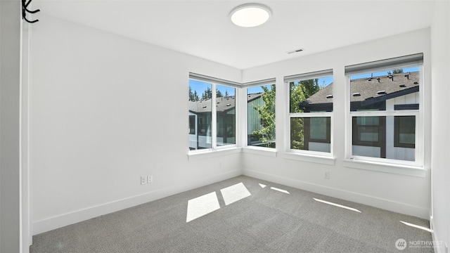 9608 NE 182nd Ct Unit D, Bothell, WA 98011 - empty room featuring plenty of natural light and carpet