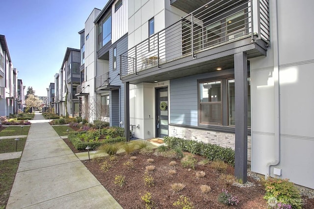 9608 NE 182nd Ct Unit D, Bothell, WA 98011 - view of exterior entry featuring a residential view