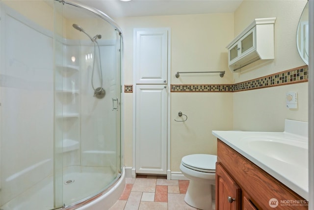 11636 25th Ave SE, Olympia, WA 98513 - bathroom featuring a stall shower and vanity