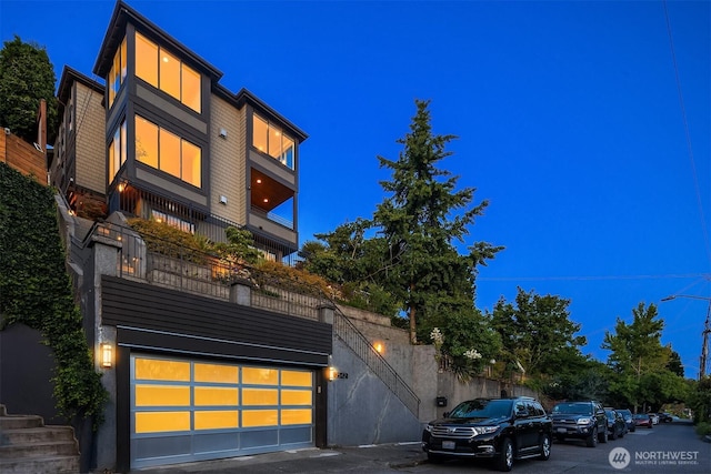 2542 12th Ave W, Seattle, WA 98119 - property at night featuring stairs