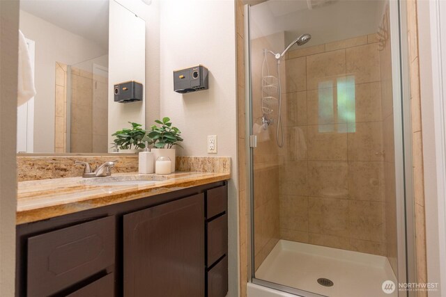 1638 Index Ave SE, Renton, WA 98058 - full bathroom with vanity and a stall shower