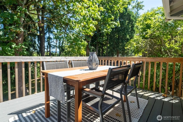 1638 Index Ave SE, Renton, WA 98058 - wooden deck with outdoor dining space