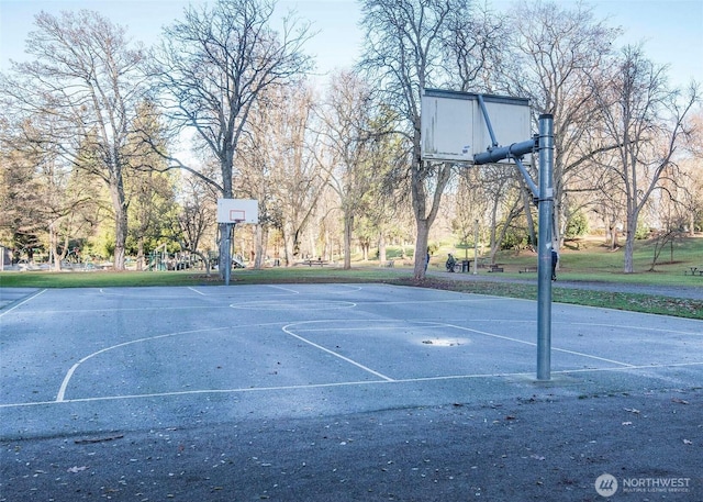 720 6th Ave Unit 206, Tacoma, WA 98405 - view of basketball court with community basketball court