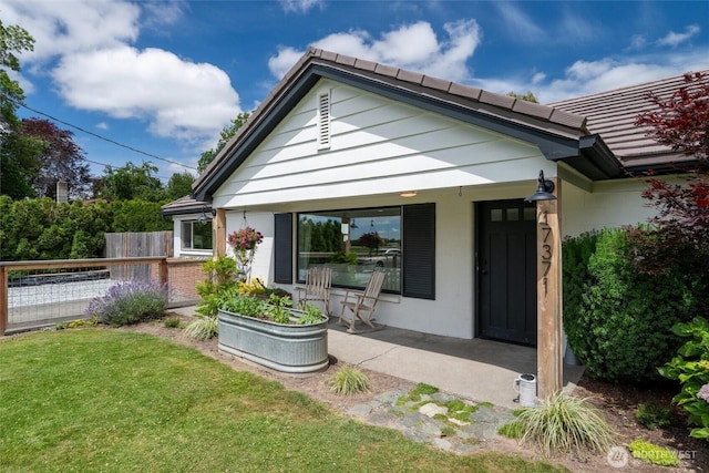 17371 Dunbar Rd, Mount Vernon, WA 98273 - rear view of house featuring a tiled roof