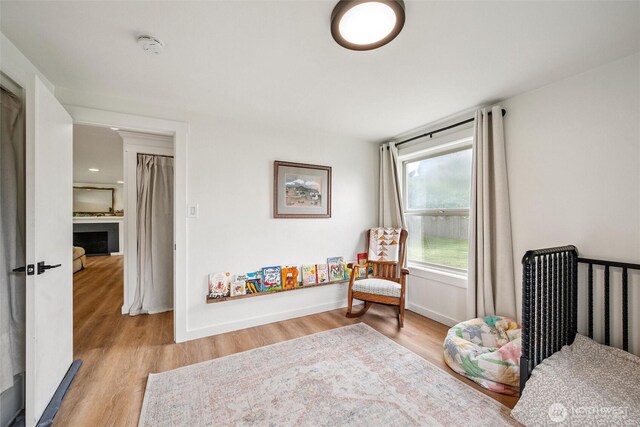 17371 Dunbar Rd, Mount Vernon, WA 98273 - bedroom with wood finished floors and baseboards