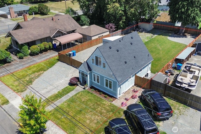 709 7th St SW, Puyallup, WA 98371 - view from above of property