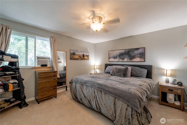 916 N 165th St Unit 7, Shoreline, WA 98133 - bedroom featuring light carpet and cooling unit