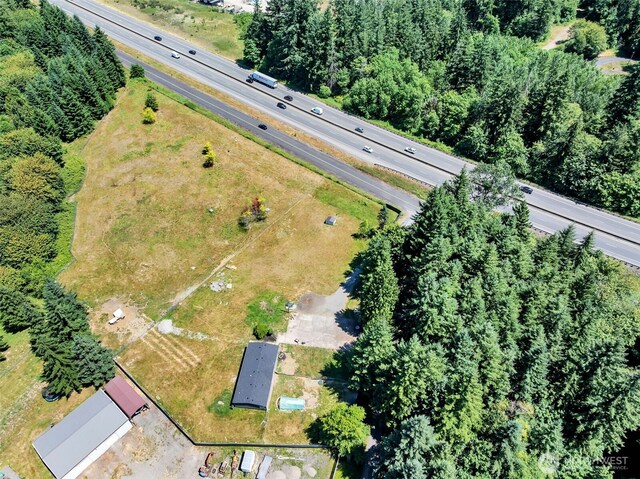 241B Foster Creek Rd, Toledo, WA 98591 - aerial overview of property's location with a major roadway