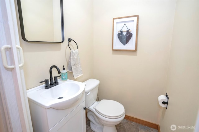 8618 94th St SW, Lakewood, WA 98498 - half bathroom featuring toilet and vanity
