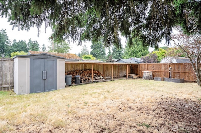 8618 94th St SW, Lakewood, WA 98498 - fenced backyard with a shed