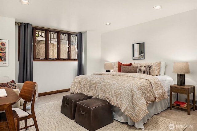 3103 Mount Rainier Dr S, Seattle, WA 98144 - bedroom featuring light colored carpet and recessed lighting