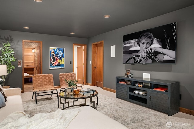 3103 Mount Rainier Dr S, Seattle, WA 98144 - living room with recessed lighting and carpet flooring