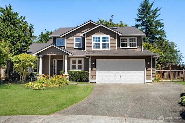 9220 NE 195th St, Bothell, WA 98011 - view of front of home with driveway and an attached garage