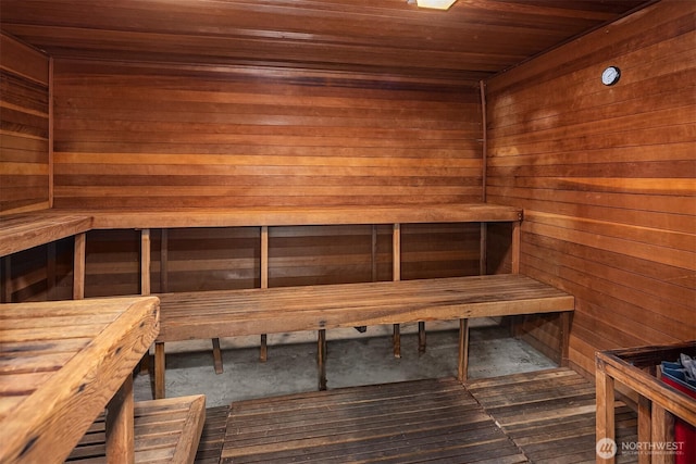2506 S 317th St Unit 103, Federal Way, WA 98003 - sauna featuring wood ceiling and wood walls