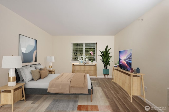 1255 NE 152nd St Unit 3, Shoreline, WA 98155 - bedroom with wood finished floors