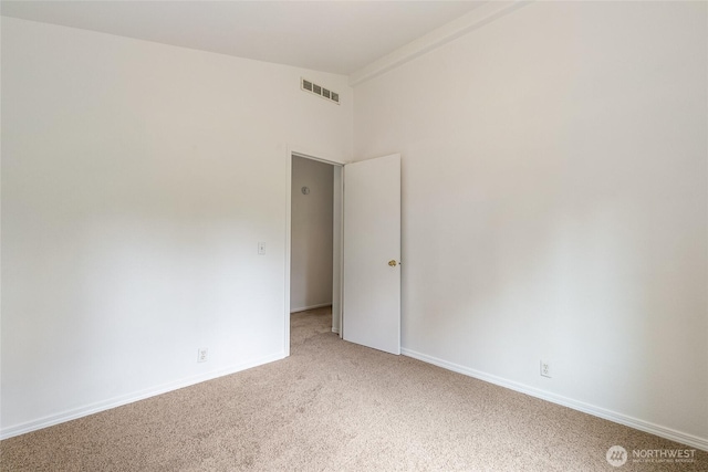 370 Van Wyck Rd, Bellingham, WA 98226 - unfurnished room featuring light colored carpet and lofted ceiling