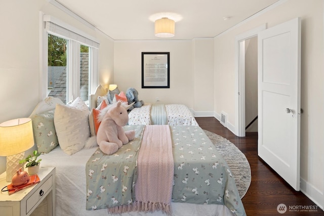 3106 NE 60th St, Seattle, WA 98115 - bedroom featuring wood finished floors and crown molding