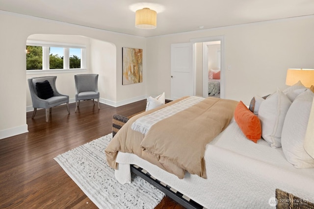 3106 NE 60th St, Seattle, WA 98115 - bedroom with baseboards and wood finished floors