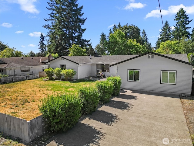 13511 SE 266th St, Kent, WA 98042 - rear view of property featuring a yard and driveway