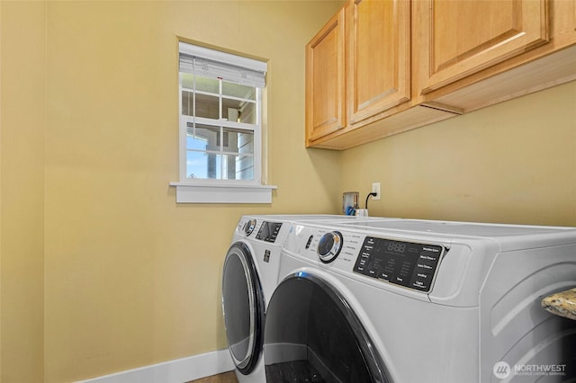 218 Lilly Ln, Mount Vernon, WA 98274 - laundry room with independent washer and dryer and cabinet space