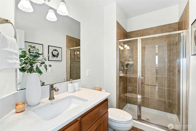 3419 NE Meadow Way, Issaquah, WA 98029 - full bathroom featuring vanity and a stall shower