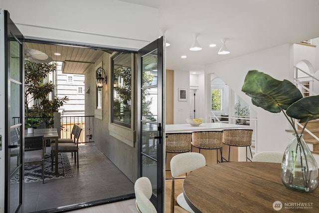 4043 55th Ave SW, Seattle, WA 98116 - dining room with recessed lighting