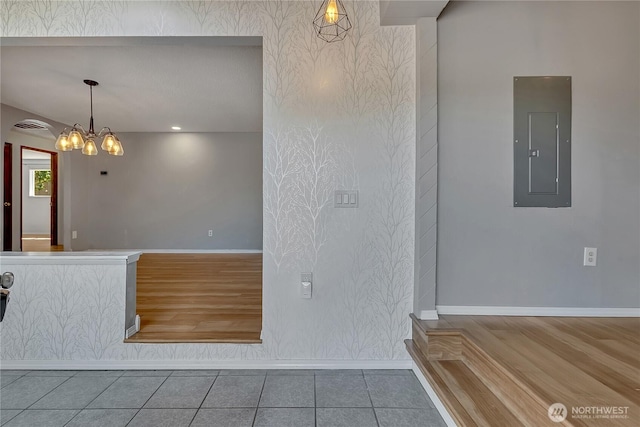 622 119th Ave E, Edgewood, WA 98372 - interior space featuring electric panel and tile patterned flooring