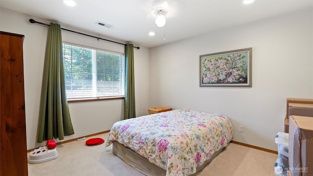87 Sullivan Pl, Walla Walla, WA 99362 - bedroom featuring carpet floors and recessed lighting