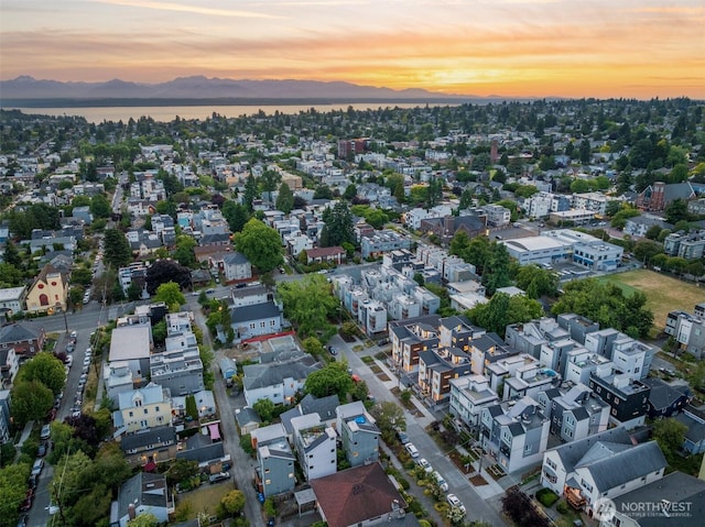 1746A NW 62nd St, Seattle, WA 98107 - aerial view at dusk
