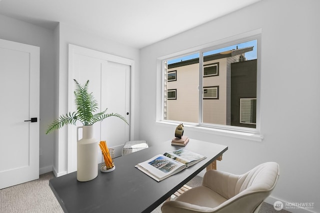 1746A NW 62nd St, Seattle, WA 98107 - office with carpet floors and baseboards