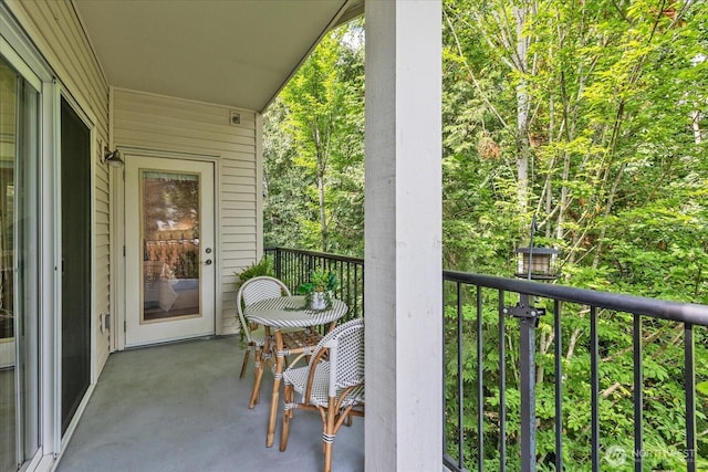 15000 Juanita Dr NE Unit 402, Kenmore, WA 98028 - balcony with a forest view