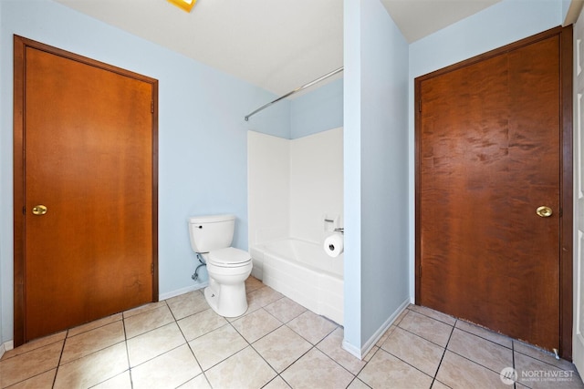 103 Crest Dr, Ephrata, WA 98823 - full bath featuring shower / washtub combination and tile patterned flooring