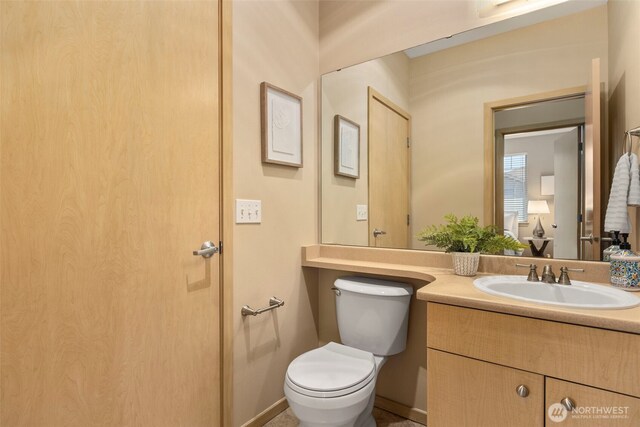 6125 Kennedy Ave SE Unit F7, Auburn, WA 98092 - bathroom featuring vanity and toilet