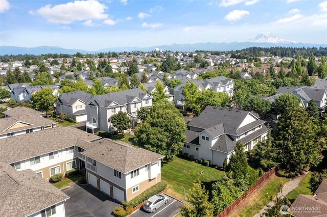 6125 Kennedy Ave SE Unit F7, Auburn, WA 98092 - aerial view of residential area featuring mountains