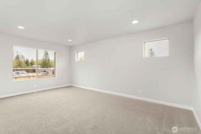13228 SE 238th Pl Unit 9, Kent, WA 98042 - spare room with carpet and recessed lighting