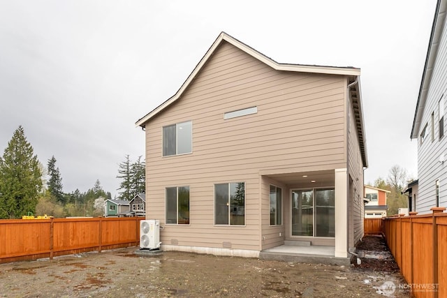 13228 SE 238th Pl Unit 9, Kent, WA 98042 - rear view of house with a fenced backyard and a patio area