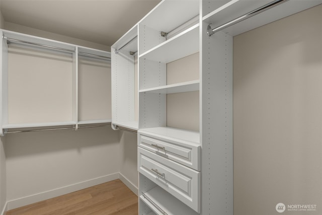 1106C 34th Ave, Seattle, WA 98122 - spacious closet with light wood finished floors