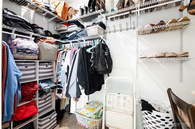 235 Morton St, Sumas, WA 98295 - spacious closet featuring wood finished floors