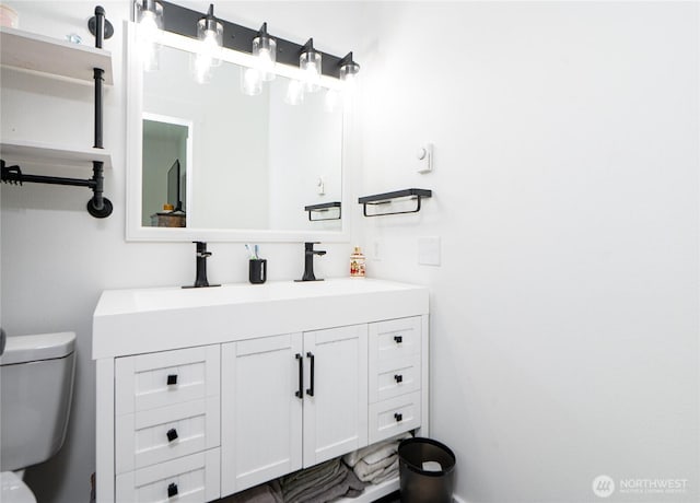235 Morton St, Sumas, WA 98295 - bathroom with toilet and vanity