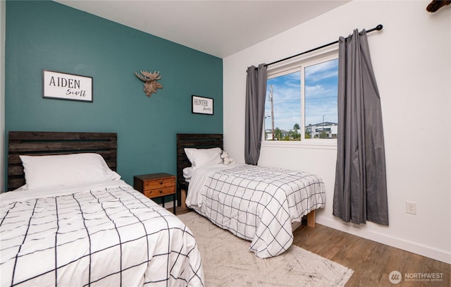 235 Morton St, Sumas, WA 98295 - bedroom with baseboards and wood finished floors