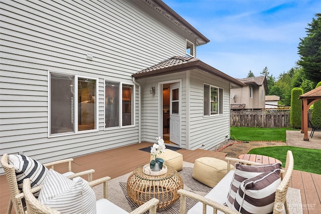 1417 232nd Pl SW, Bothell, WA 98021 - view of wooden terrace